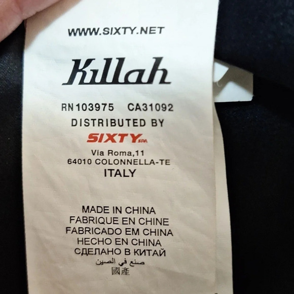 Killah by Miss  Sixty black tee shirt style dress SZ S - Picture 10 of 11